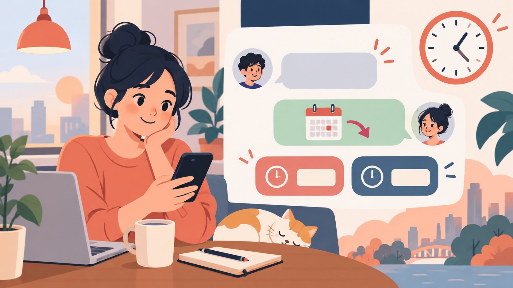 TatoTalk语音视频通话怎么约：时间确认、通话准备与未接通跟进